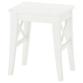 ROSENTORP beyaz ahşap tabure - 10618191 | IKEA ahşap tabure