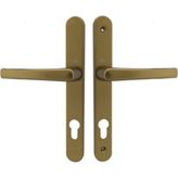 Roto Aynalı Kapı Kolu Kol-Barel MERKEZI85 mm - Bronz
