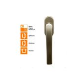 Roto Secustik (Koyu Bronz)Pencere Kolu