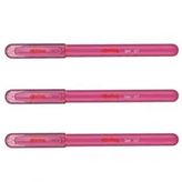 Rotring 0.7 mm Pembe 3'lü Jel Mürekkepli Tükenmez Kalem