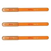 Rotring 0.7 mm Turuncu 3'lü Jel Mürekkepli Tükenmez Kalem