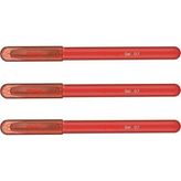 Rotring 2114438 Kırmızı 0.7 mm 3 Adet Jel Mürekkepli Kalem