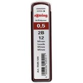 Rotring Min 0.5 mm 2B 12'li 10 Tüp