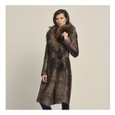 Rouge P254LU Leopar Kadın Mont