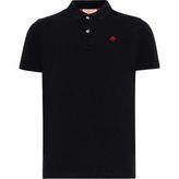 Routefield Partisan Erkek Polo Tişört Siyah