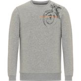 Routefield RFHARV2223_HARV Gri Erkek Sweatshirt