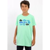 Routefield RFKTIMER23 Timer Kids Erkek Çocuk Tişört - 12 - 13 Yaş - Yeşil