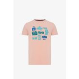 Routefield RFTIMER23-POW Timer Pembe Erkek T-shirt