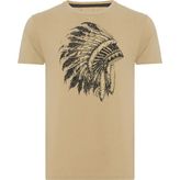 Routefield Tead Erkek Tişört - Camel - S