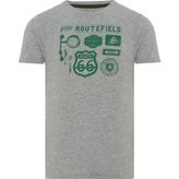 ROUTEFIELD-Truck Erkek Tişört (gri/M)