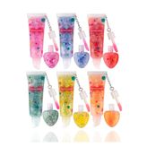 Rowenarose 6'lı Lip Gloss Mini Kalpli Simli Lipgloss Seti