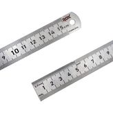 Rox 0198 Çift Taraflı 150 mm Çelik Cetvel