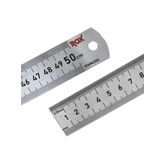 Rox 0200 500 MM Çift Taraflı Çelik Cetvel