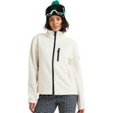 Roxy Alabama Full Zip Solid Kadın Beyaz Polar Ceket