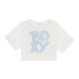 Roxy Boxy Crop Started Kız Çocuk Beyaz Tişört