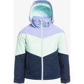 Roxy Jetty Çocuk Snowboard Su Geçirmez Kayak Montu J03138 - 10 Yaş - Mor
