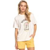 Roxy Kadın Tişört Moonlight Sun B Beyaz