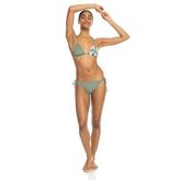 Roxy SD BE CL TIKI TRI REG TS SET Yeşil Kadın Bikini Yeşil L