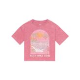 Roxy Sun For All Seasons Kız Çocuk Pembe Tişört