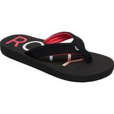 Roxy Whole Hearted Çocuk Terlik - Siyah
