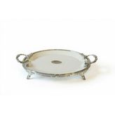 Roy King Classy Oval 25x42 cm Gümüş Sunum Tabak