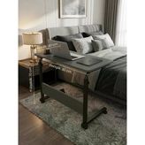 Royal Modern Yükseklik Ayarlı Çalışma Masası - (Tekerli) 80X40