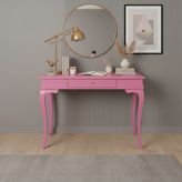 Roys Ahşap 110 cm Masif Rustik Pembe Dresuar