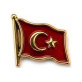 Rozet Mineli Bayrak Sarı