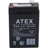 Rs Atex Ax6-2.8 6V 2.8AH Akü