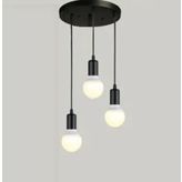 Rsylight 30 cm Retro Metal Sarkıt Avize Rustik 3'lü Sarkıt Avize