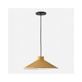 Rsylight 35 cm Retro Metal Dekotatif Rustik Sarı Tekli Sarkıt Avize
