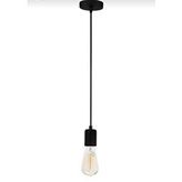 Rsylight Dylight Retro Modern Tekli Siyah Metal Sarkıt Avize