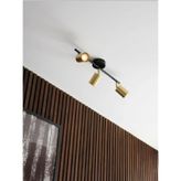Rsylight Metal Modern Eskitme Kaplama Mafsallı Beyaz Ampullü Led Spot Avize