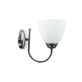 Rsylight Retro Metal Modern Krom Dekoratif Rustik Duvar Aplik