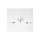 Rsylight Retro Modern Krom 2'li Tavan Plofyoner Rustik Avize