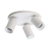 Rsylight RY802148SY Metal Hareketli Modern Beyaz 3'lü Led Beyaz Ampullü Spot Avize
