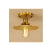 Rsylight Rys Retro Eskitme Kaplama Tekli Tavan Ploftoner Avize Çap:23 Cm