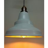 Rsylight RYS000600 Retro Beyaz Bakır Duylu Metal Rustik Tekli Sarkıt Avize