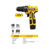 Rtrmax RTM332 12V Darbesiz Çift Akülü Matkap