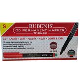 Rubenis S Kırmızı CD Permanent Marker Kalem