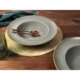 Ruby Seasons Koyu Gri 2li Makarna&Salata Tabağı 30cm