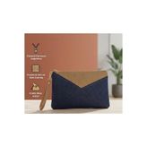 Ruche Atelier Denim clutch çanta