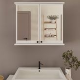 Ruda Aynalı Banyo Dolabı, Beyaz