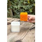 Rufus Concept Sünger Küp Mum Kalıbı (Silikon) (1 Adet)