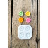Rufusconcept Barberton Daisy Çiçeği 4'lü Silikon Mum Kalıbı