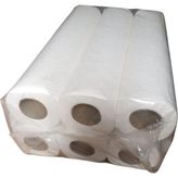 Rulo, 6'li Paket, Beyaz Sedye Örtüsü - Ahşap