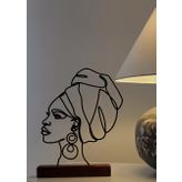 Rumiart Dekoratif Obje - Afrikalı Kadın