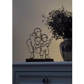 Rumiart Dekoratif Obje - Baba ve Oğlu