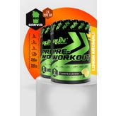 Run Nutrition Pre-Workout x 2 ADET - Limon Aromalı - 600g - 60 Servis