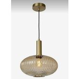 RUSTİK BAL SARKIT AVİZE 25CM BRONZ ASKILI SPOR TEKLİ AVİZE MYL003321